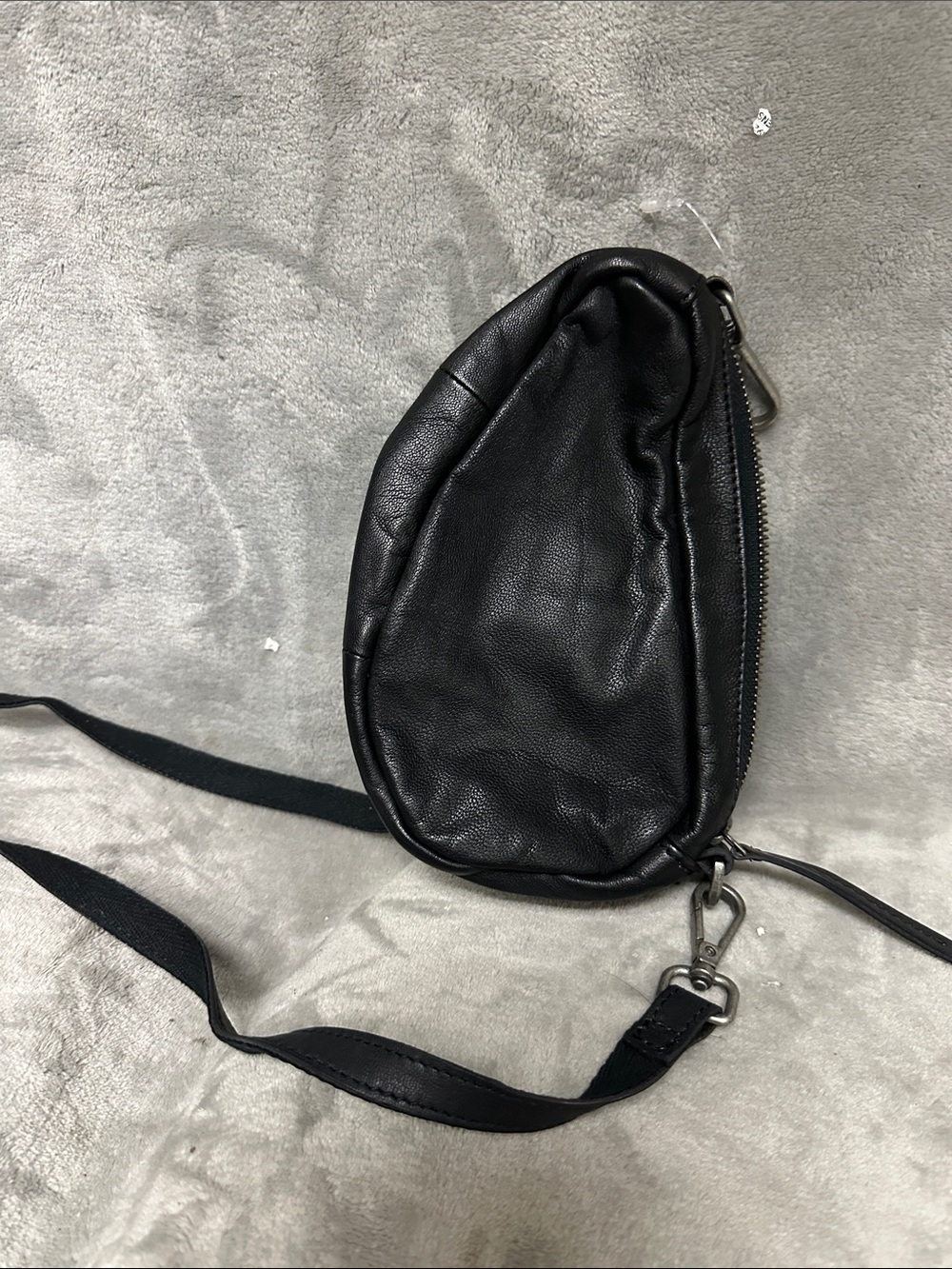 Free People Mini Coffee Date Leather Crossbody Bag - Picture 5 of 7